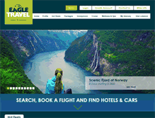 Tablet Screenshot of eagle-travel.com